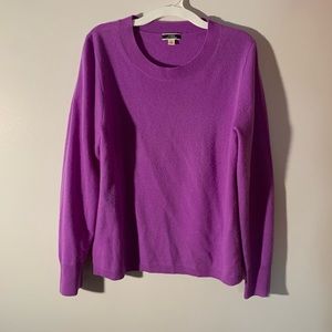 100% cashmere JCrew sweater medium